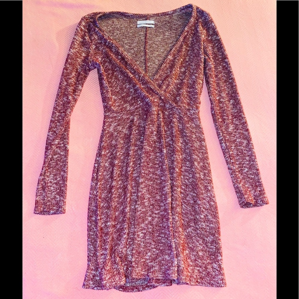 Long-Sleeved Sweater Romper